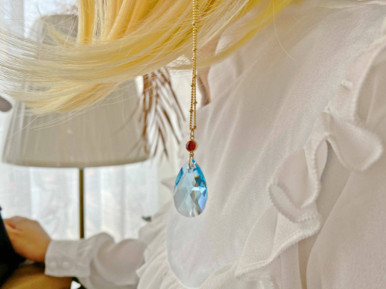 Howl's Moving Castle Crystal Necklace Cosplay Gift