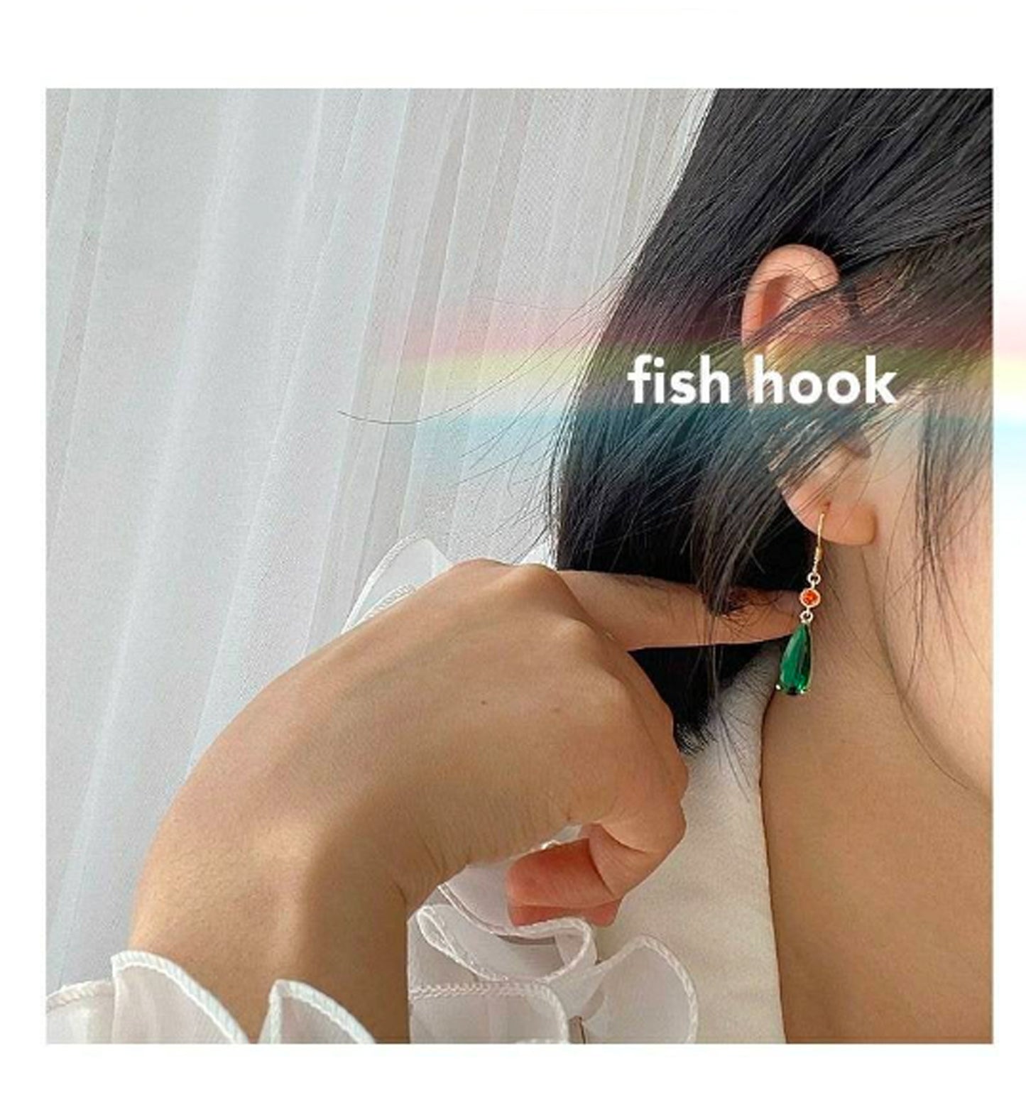 Howl's Moving Castle Huggie Hoop Vintage Earrings Women Jewelry Best Gift Idea